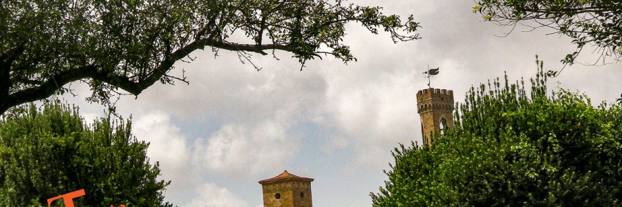 Volterra, Scorcio da area archeologica - Turista A Due Passi Da Casa